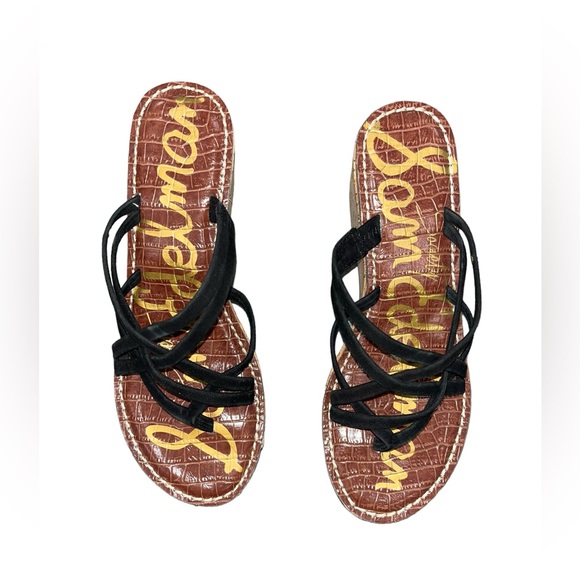 Sam Edelman Reana Wedge Sandal Size 8.5 - Picture 2 of 6